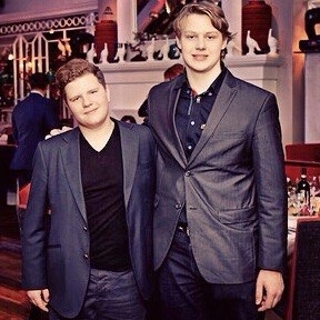 Игорь Лалакин и Артём Иванюженков, младший сын Бориса Иванюженкова