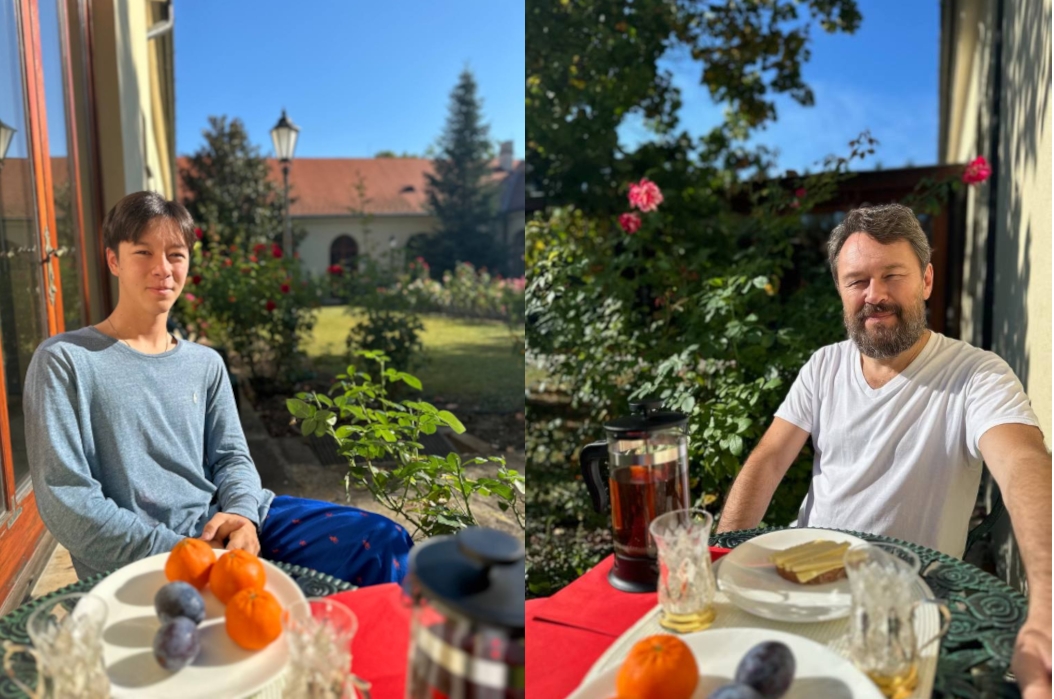 Георгий Сузуки и митрополит Иларион. Фото из архива Георгия Сузуки