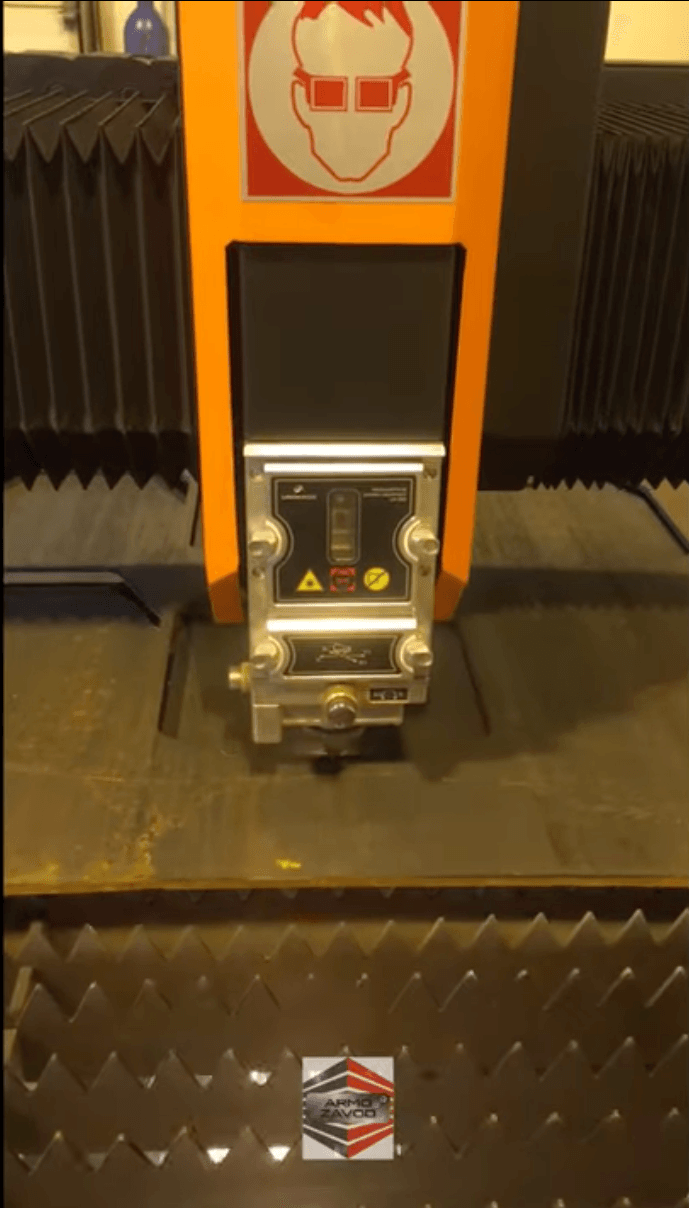 Резка брони