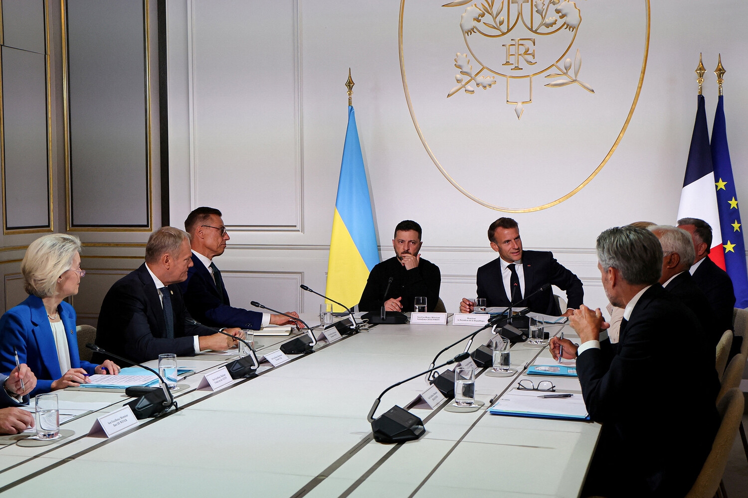 Встреча «коалиции желающих» в Париже, 4 сентября 2025 года. Фото: Ludovic Marin / Reuters