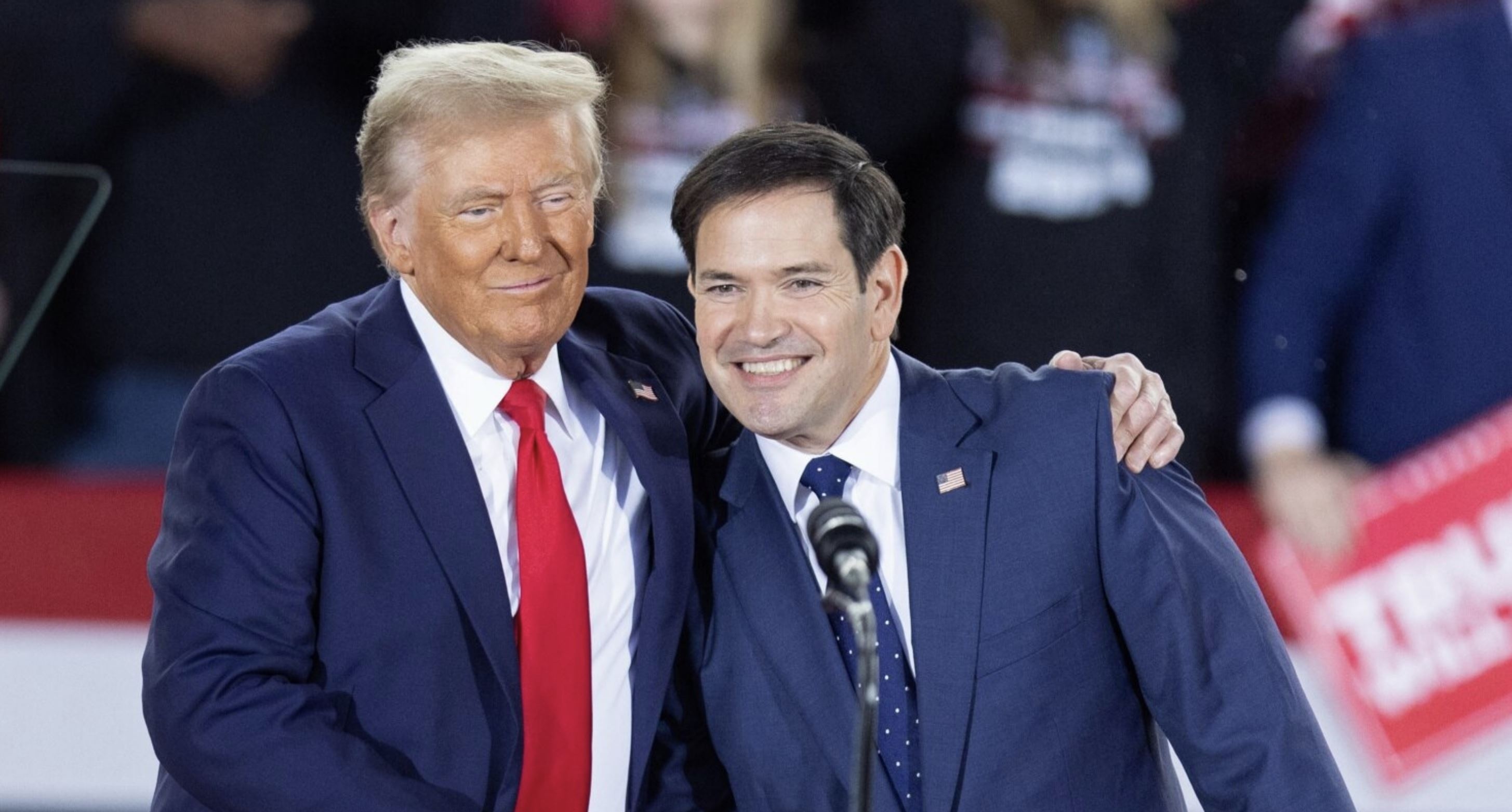 Дональд Трамп и Марко Рубио