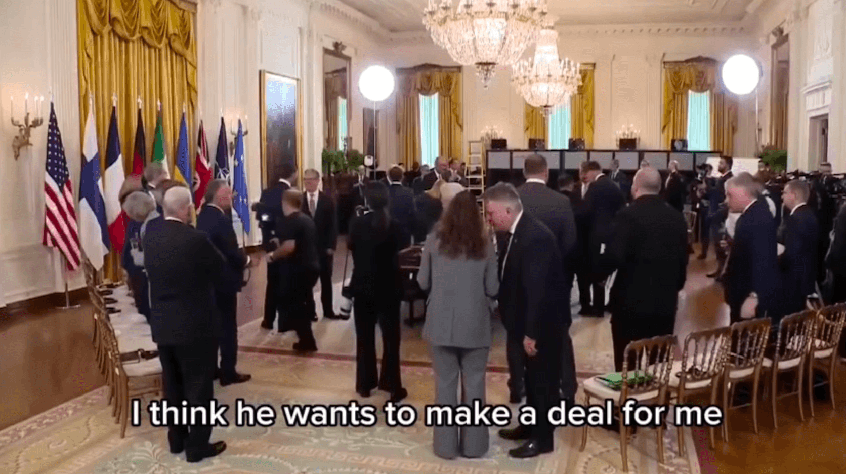 «Думаю, Путин хочет заключить сделку ради меня»: микрофон записал разговор Трампа с Макроном после публичных заявлений лидеров ЕС