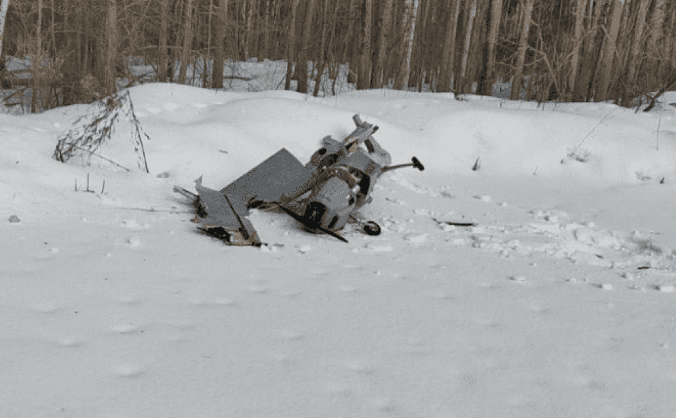 Упавший под Москвой беспилотник был начинен взрывчаткой — СМИ