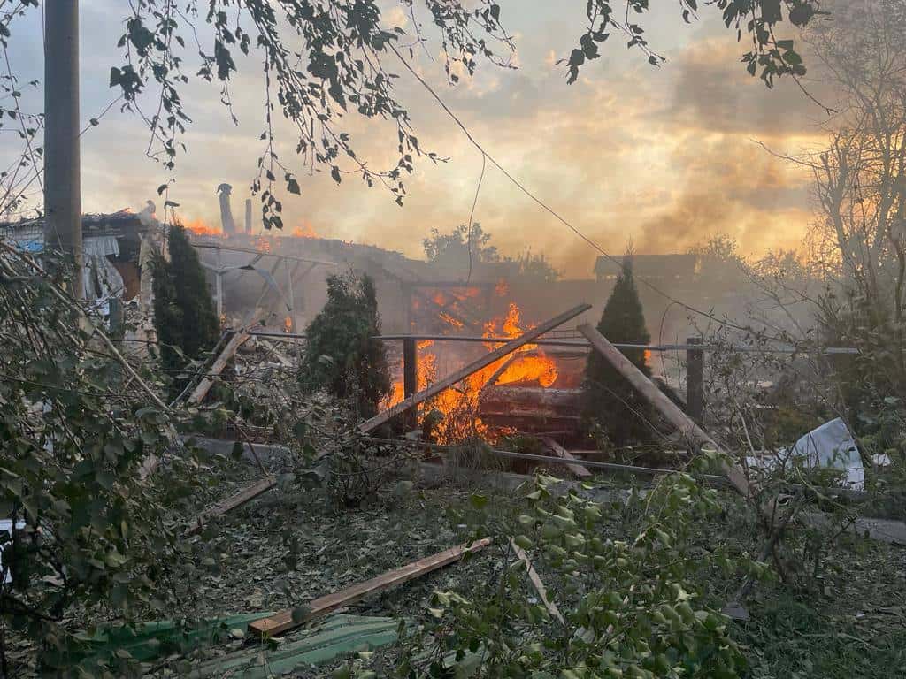 При обстреле Харьковской области погибли два человека