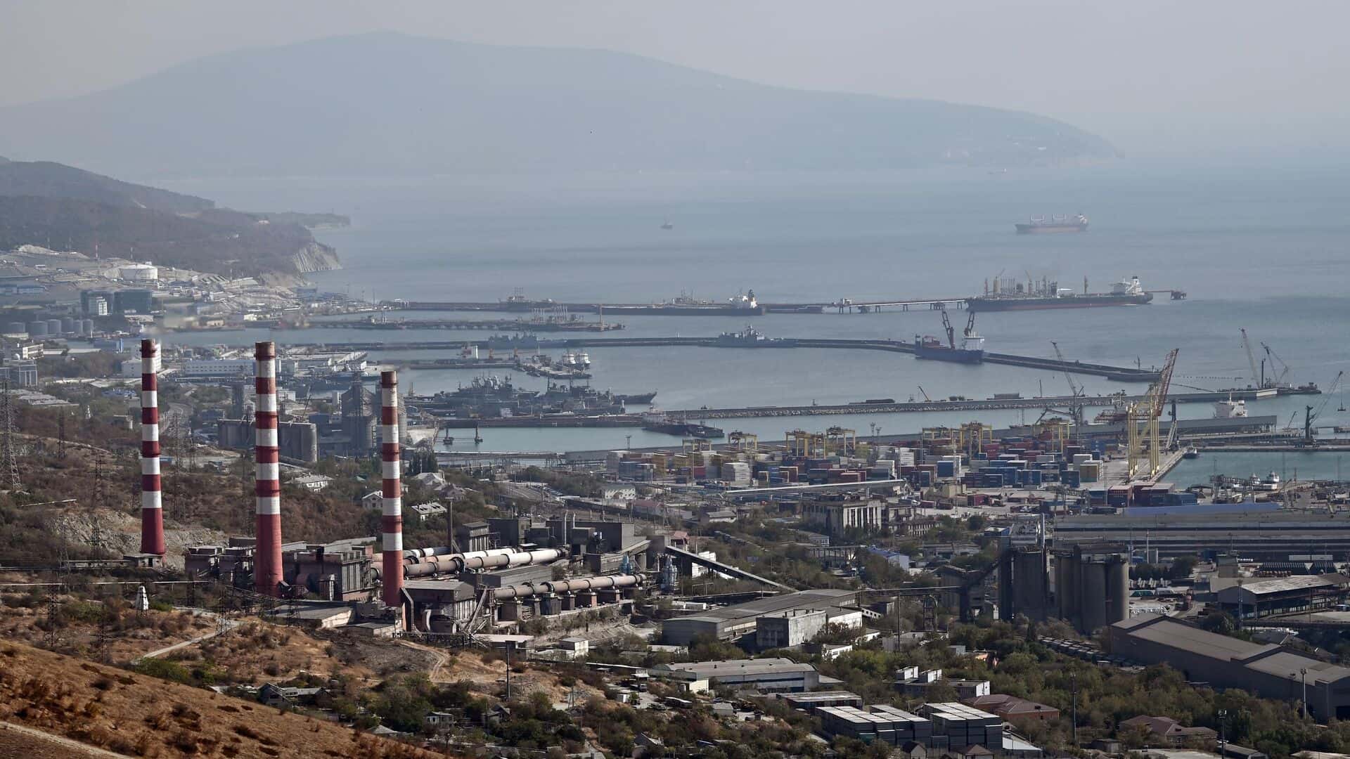 Морские дроны атаковали порт Новороссийска. Повреждения получил терминал Каспийского трубопроводного консорциума