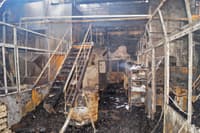 Последствия удара по Кореневскому заводу низковольтной аппаратуры в Курской области