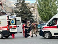 Последствия ракетного удара по Краматорску