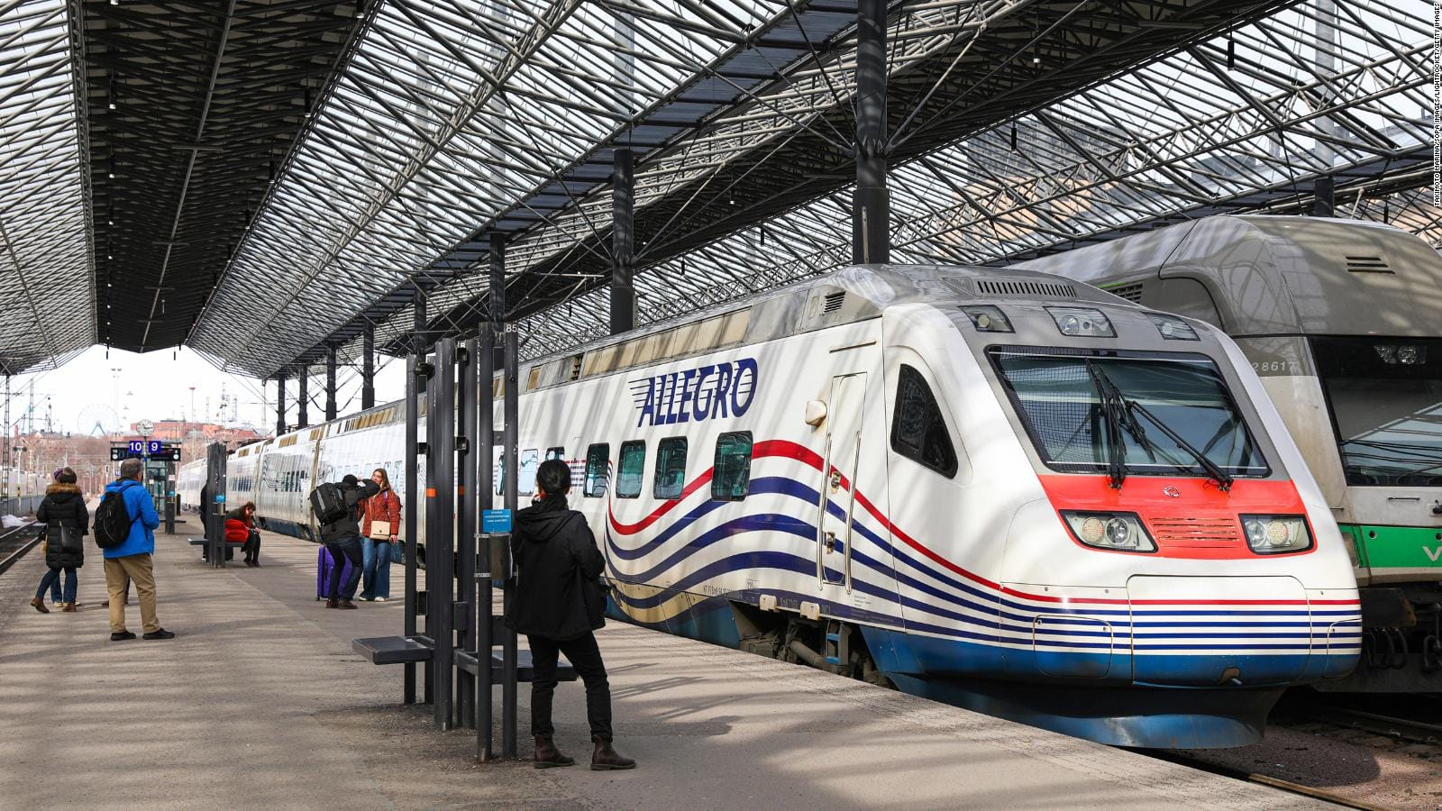 Финляндия списала все поезда Allegro, которые ходили между Петербургом и Хельсинки