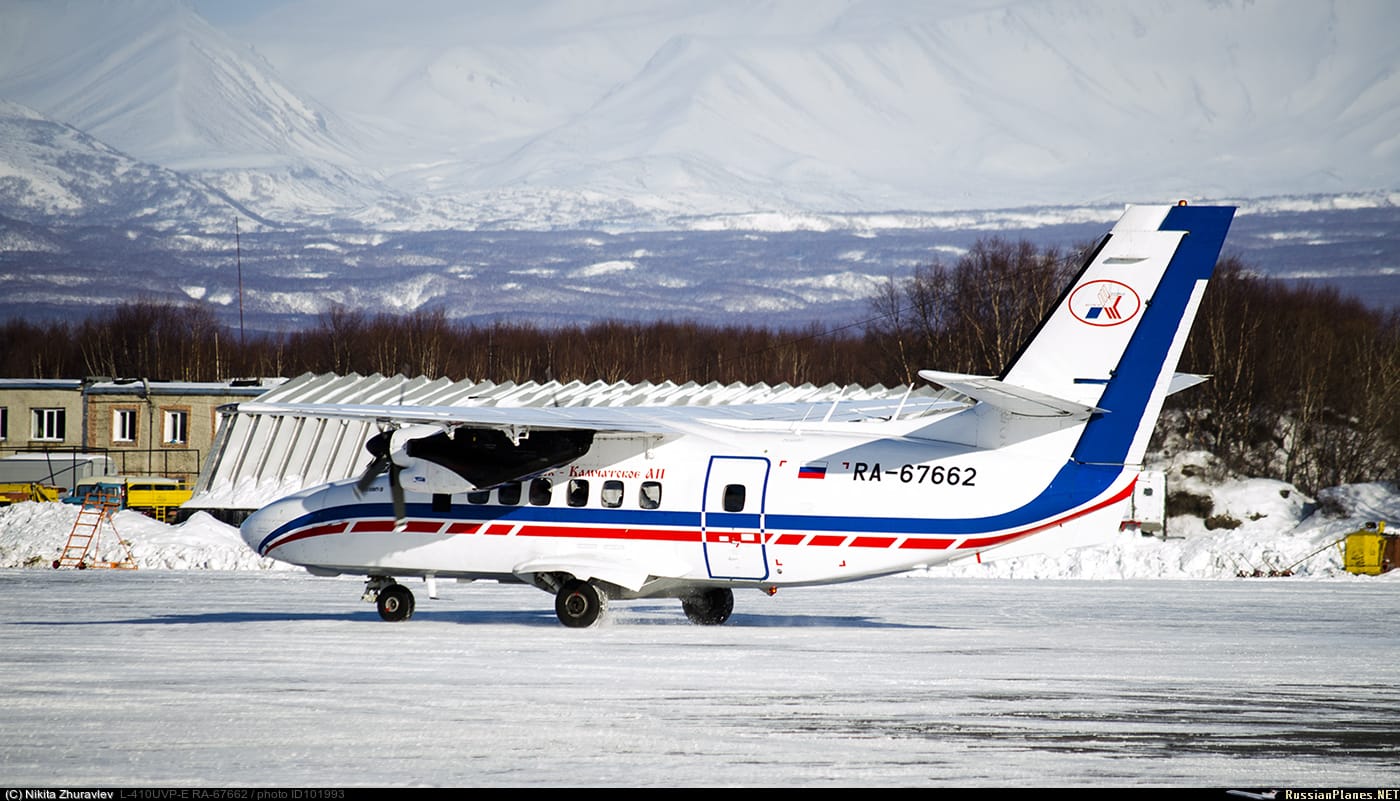 На Камчатке из-за нехватки запчастей с 1 сентября остановлена эксплуатация чешских самолетов L-410 