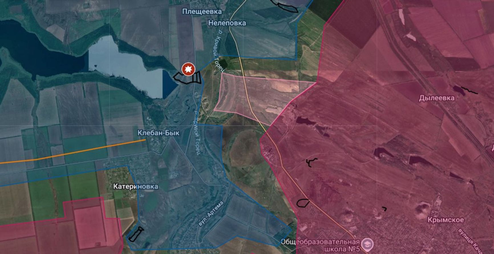 Ситуация на подступах к Клебан-Быкскому водохранилищу по версии Анатолия Радова