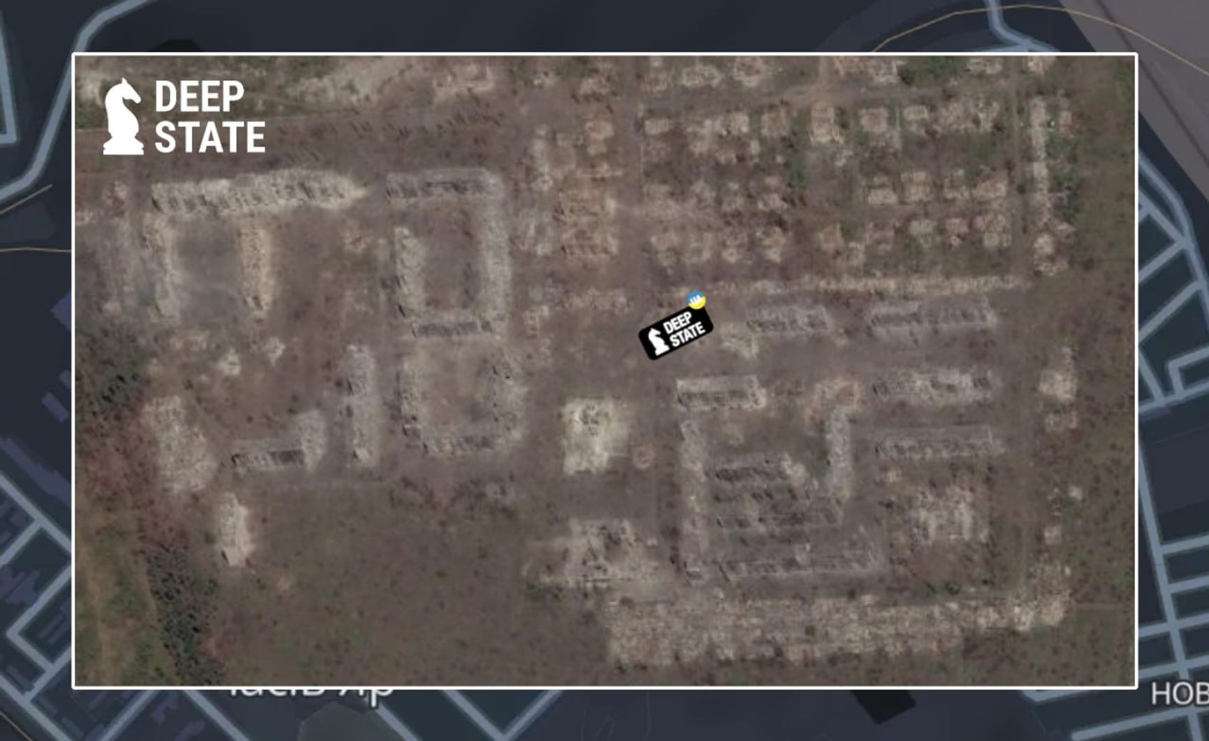 Спутниковый снимок микрорайона «Канал»