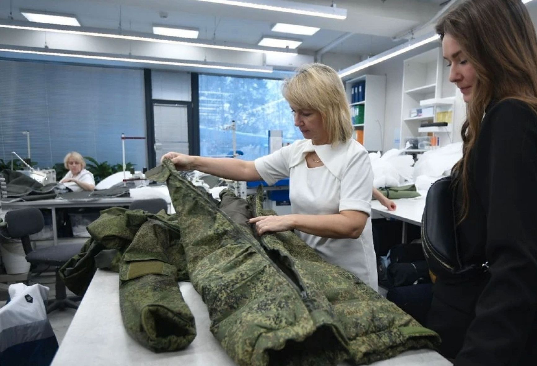 Sewing military clothing in Yekaterinburg