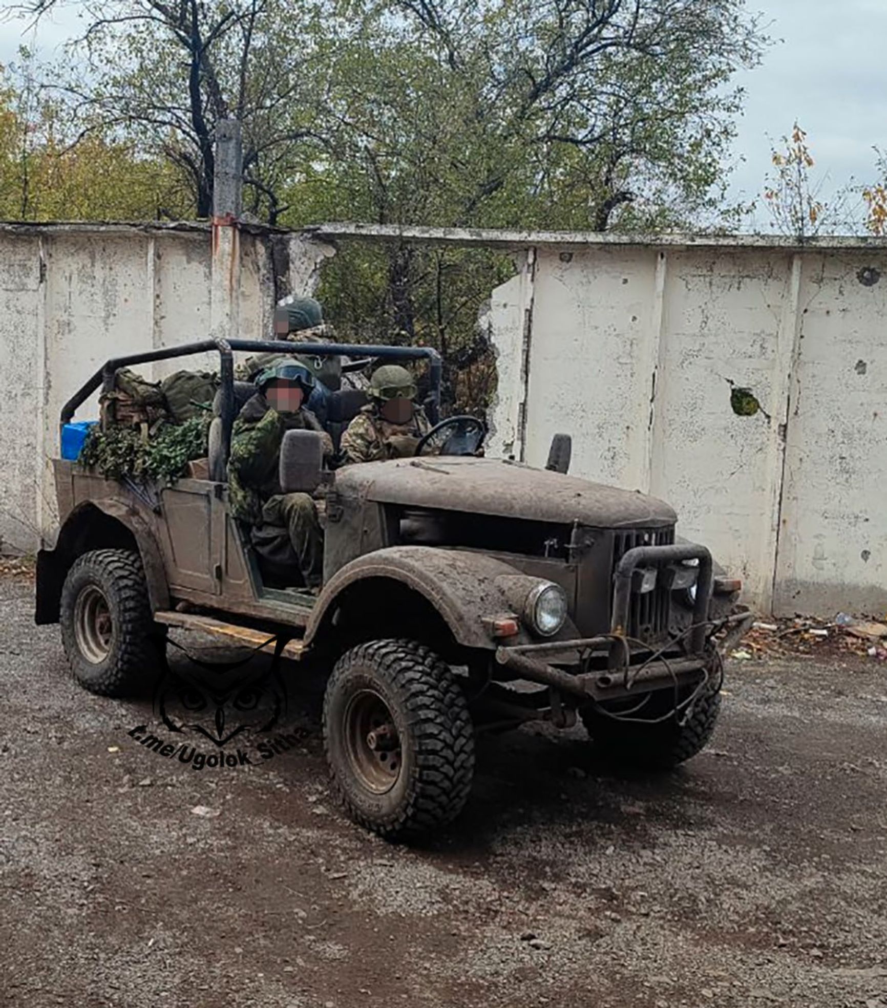 «Прокачанный» ГАЗ-69 в ВС РФ