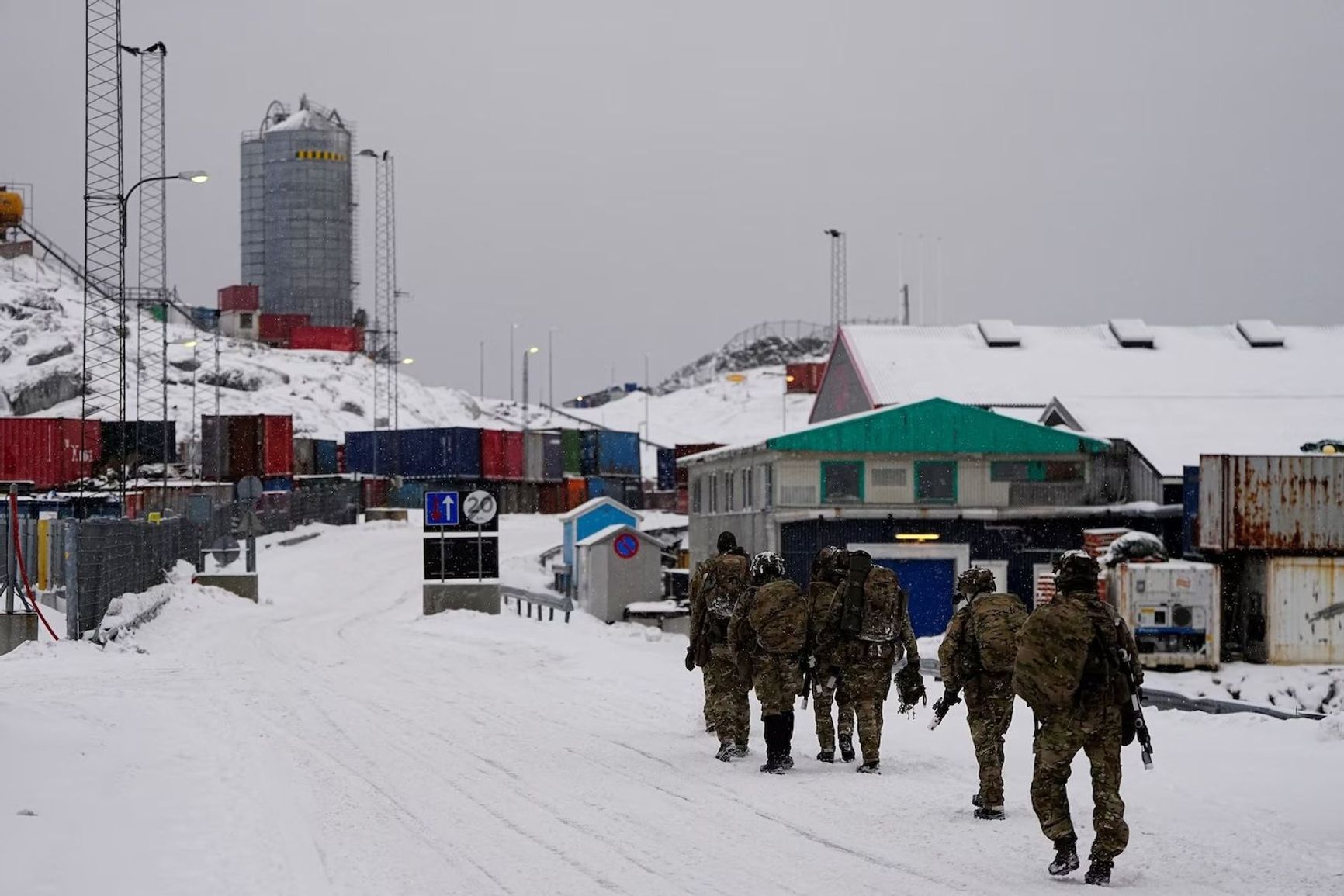 Danish military personnel in Greenland, Jan. 18, 2026