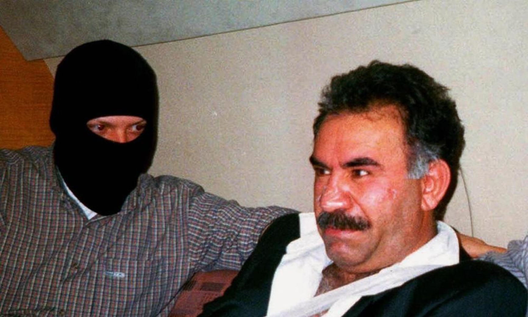 Abdullah Ocalan under arrest, 1999
