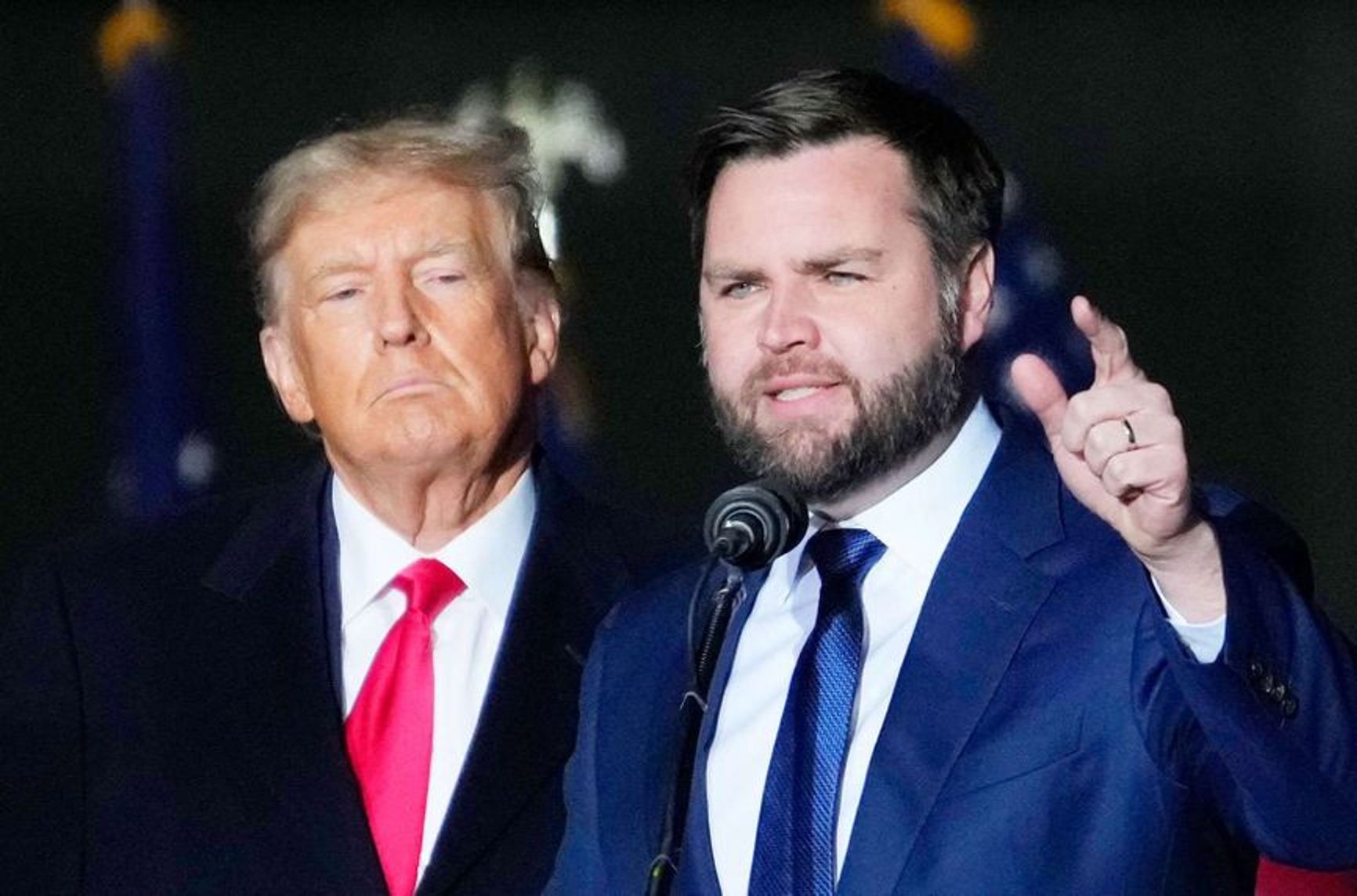 Donald Trump and J.D. Vance